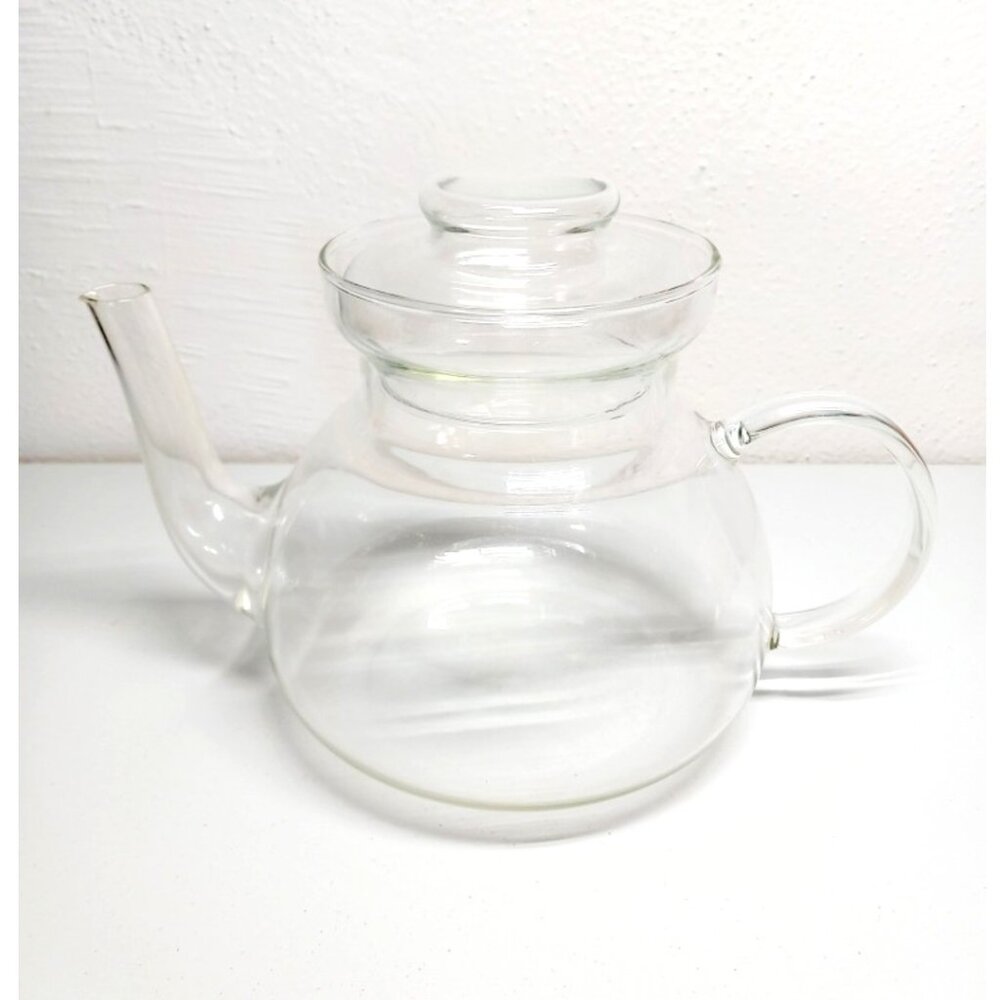 Glass Teapot (L) ,  1-1.2 L (Please read)